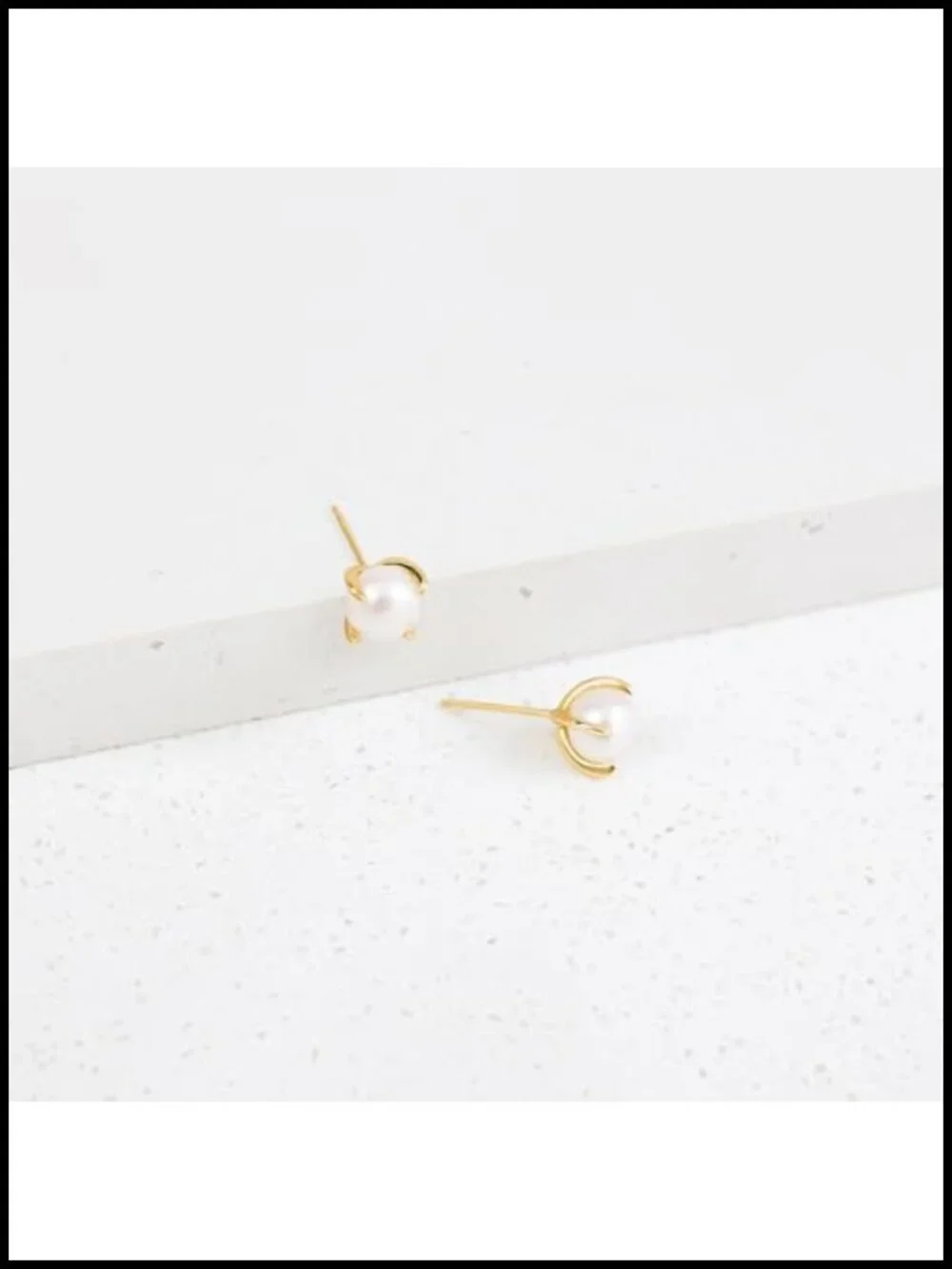 14K Gold Plated Huggie Hoop Earrings Set with Cubic Zirconia - Dainty Leaf Stud